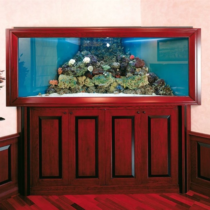 Tungurahua Mahogany (solid wood) Aquarium